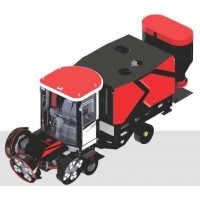 Tank-2500 Eco-Friendly Fully Automatic Ai Ride on Floor Grinder